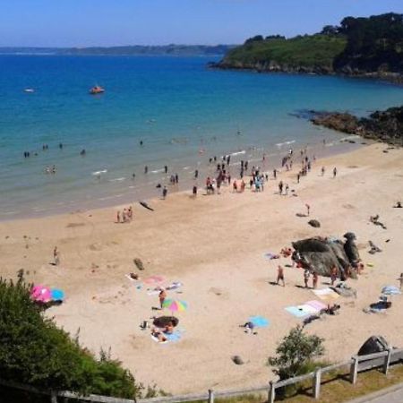 Plestin-les-Grèves Les Hortensias Grande Tente Familiale Deux Chambres Et Sejour Vue Mer Sur Camping Nature מראה חיצוני תמונה